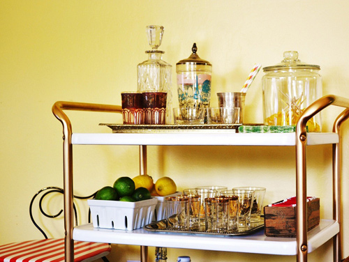 DIY Bar Cart