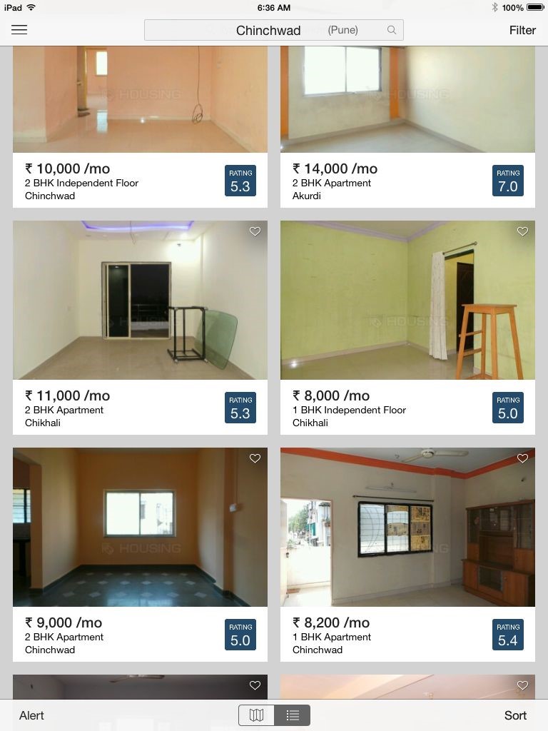 Finding Properties On A Mobile Platform
