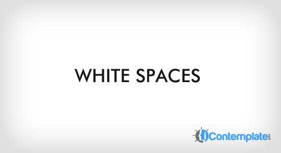 Why To Use White Space In Your Website’s Design?